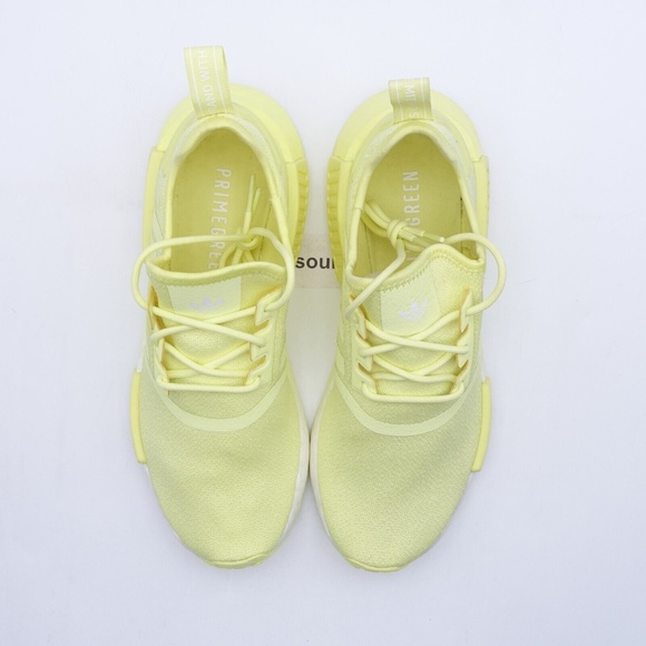NEW adidas Originals NMD_R1 Sneakers GX8382 Pulse Yellow/White - Picture 6 of 7